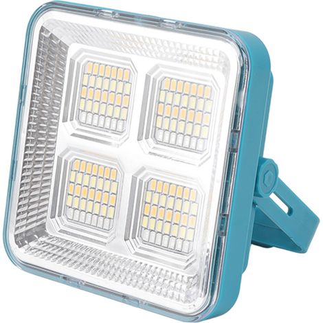 Tragbare, magnetische LED-Solar-Arbeitsleuchte mit Solarfunktion für Camping und Outdoor-Notbeleuchtung (Blau) (1/5)