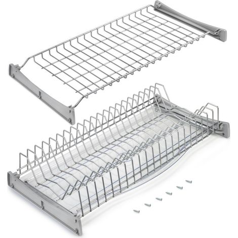 EMUCA Porte-bouteilles latéral extractible TitaneMax - fermeture amortie- Module 200- Gris anthracite- Acier
