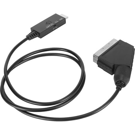 Câble HDMI vers Péritel, Câble Convertisseur Audio Vidéo, Convertisseur HD HDMI vers Péritel avec Interface Multimédia HD (1/5)