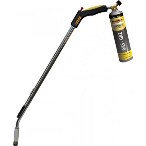 Hozelock – Désherbeur thermique à cartouche de gaz – Allumage piezo – Pour désherbage localisé – 1,37 kg avec cartouche 600 ml incluse (1/3)