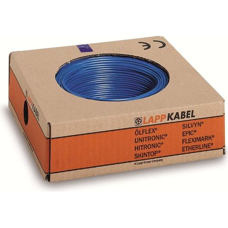 Câble multibrin h05 V de K 0,75 mm² Bleu foncé 100 m 4510142 (1/5)