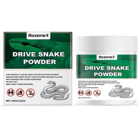 Poudre répulsive anti-serpents. Protection longue durée contre les serpents. Protection sûre pour la maison et le jardin intérieur.