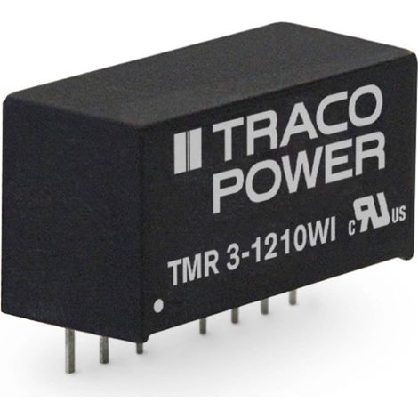TracoPower TMR 3-2412WI Convertitore DC/DC da circuito stampato 24 V/DC 12 V/DC 250 mA 3 W Num. uscite: 1 x Contenuto 1 (1/4)