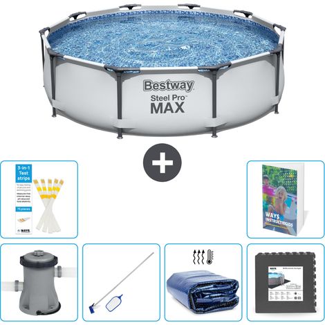 Bestway Steel Pro MAX Rund - 305x76 cm - 7-teilig S217