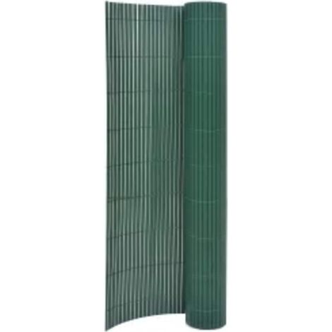 Double-Sided Garden Fence 110x500 cm Green vidaXL