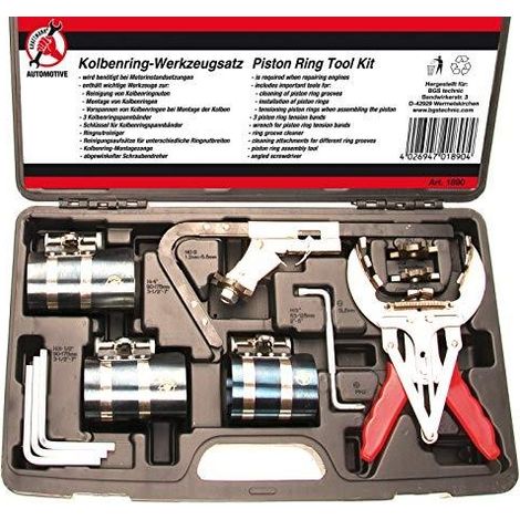 Kit de compresión de segmentos kraftmann materiales robustos 53 125 mm