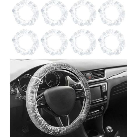 100 Stück Lenkradschutz für Autos, Lenkradabdeckung, Lenkradbezug, Lenkradschutz, Lenkradbezug, geeignet für den Schutz von Autolenkrädern (1/5)