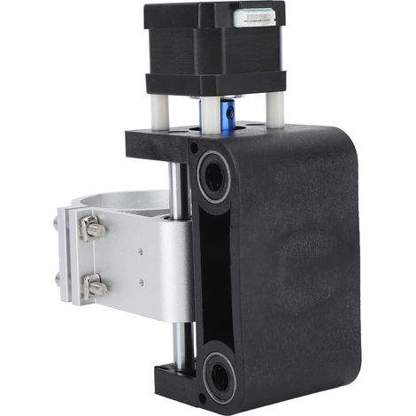 Support de moteur d'axe Z de 52 mm de diamètre pour graveur CNC de table 3018 Pro (noir) (1/5)