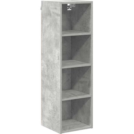 Maison Exclusive - Armadio pensile Grigio cemento 30 x 29,5 x 100 cm
