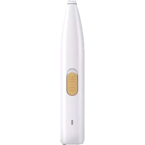 Tondeuse électrique pour poils d'animaux, blanche, pour la coupe et l'entretien réguliers à domicile.-AquaForge (1/4)