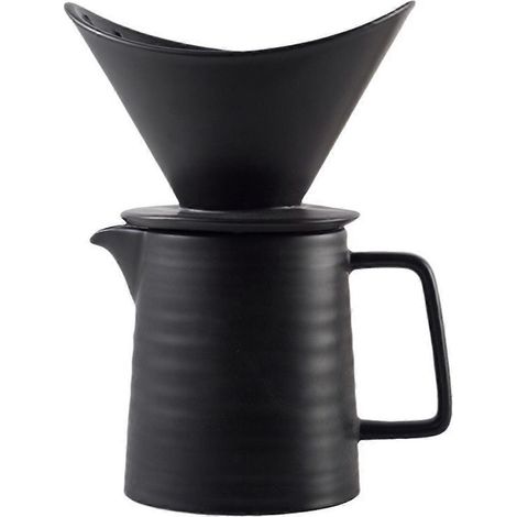 Ensemble cafetière à filtre en céramique pour 1 à 2 tasses -- (1/5)