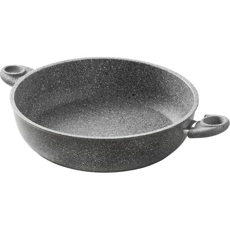 Cuore di pietra induzione tegame 24 cm accademia padella 2 manici 24 cm (1/2)