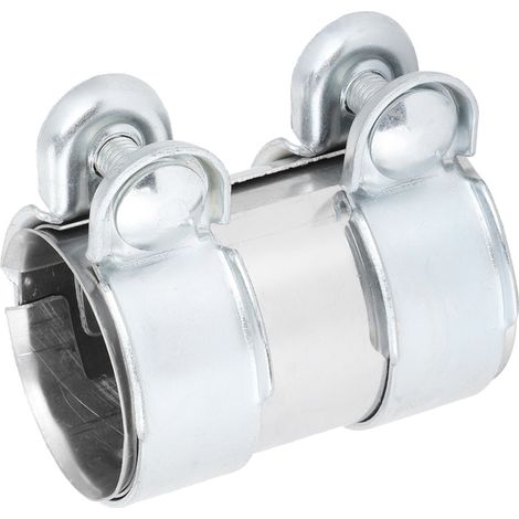Raccord de tuyau d'échappement 55x95mm, connecteur de remplacement 357253141A, compatible Bora, collier de fixation acier, kit anti-fuite. (1/5)