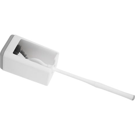 Brosse de Toilette Murale avec Manche Long Amovible Tête Plate Carrée en (1/5)