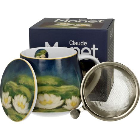 Tazza a forma di barile Monet con infusore (1/5)