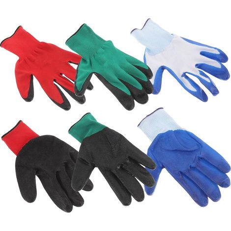 Arbeitshandschuhe 3 Paar Herren Gartenhandschuhe