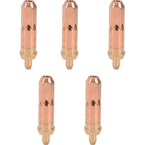 5Pcs Embouts de coupe propane 2 en laiton cuivre pour chalumeau haute concentricité (1/5)