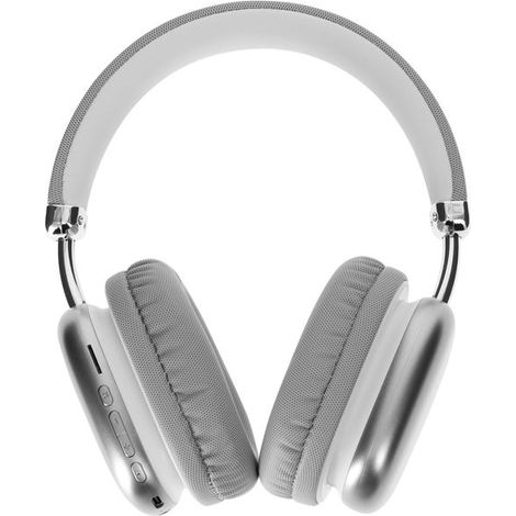 Casque Bluetooth - Sans Fil - Argent - Autonomie 40h - Micro Intégré - Ergonomique (1/5)