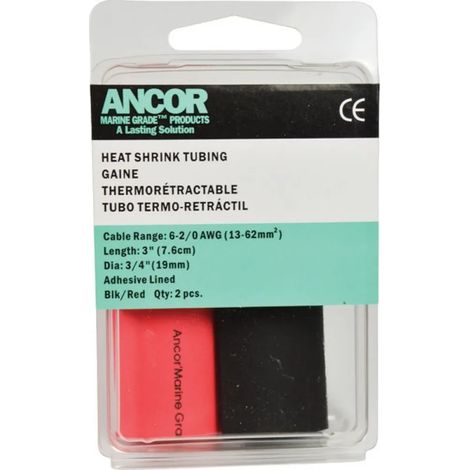 tubo termorretráctil ancor marine grade adhesive lined impermeable ignífugo