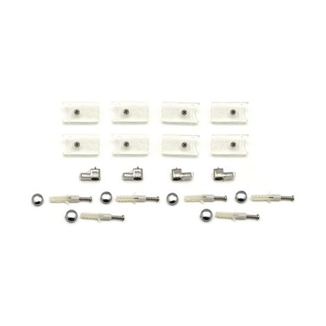 KIT ACCESSORI DI FISSAGGIO PER BOX DOCCIA LINEA ESSENTIAL- DHIMP- pezzi 1