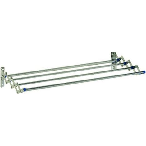 VIGOR-BLINKY Stendibiancheria Soffietto Inox 18-10 120 cm per Cura e Pulizia della Casa