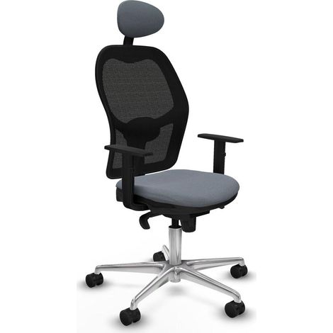 Piqueras y Crespo Silla Jorquera Grau Ergonomisch Bürostuhl