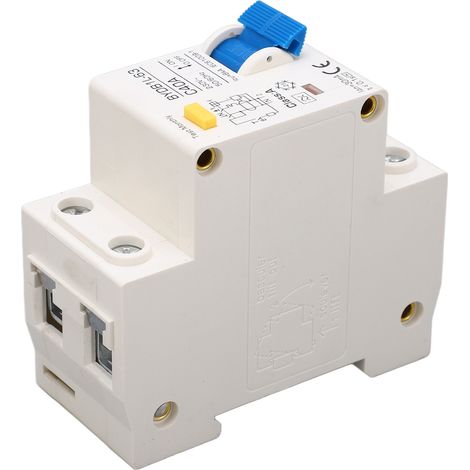 Interrupteur de protection contre les fuites de courant de type A, 40 A, 30 mA, unipolaire, disjoncteur miniature domestique 230 V (1/5)