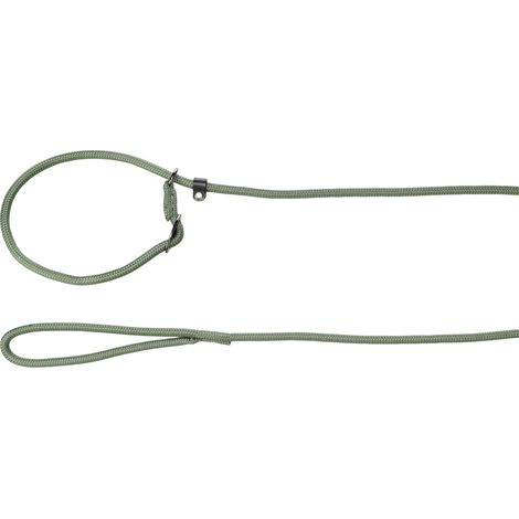 Chien Laisse Anti-Traction Kaki 1,3m 8mm