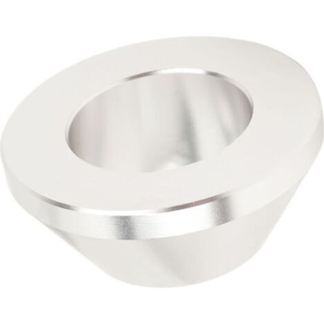 Cono di centraggio per smontagomme manuale, cono di ritegno in alluminio per equilibratura ruote con perno centrale da 1,67" di diametro per auto e camion (1/4)