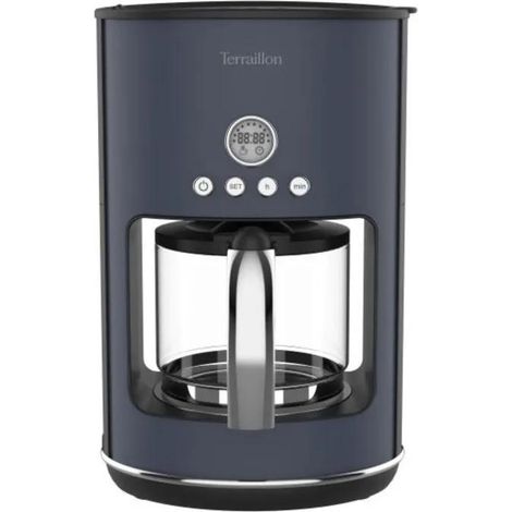 Terraillon 15439 Programmierbare Kaffeemaschine Blau Nacht 1,25 L