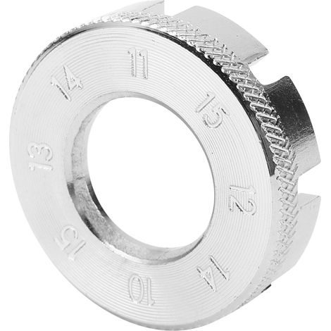 8-fach Fahrradspeichenschlüssel, Speichenmutternschlüssel, Felgenreparaturwerkzeug, Silber