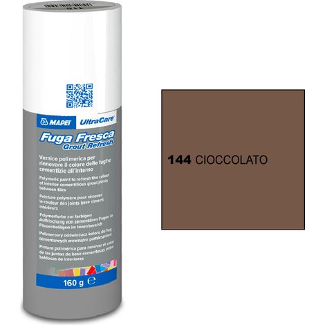 Mapei ULTRACARE FUGA FRESCA vernice rinnovo colore 160g cioccolato 144