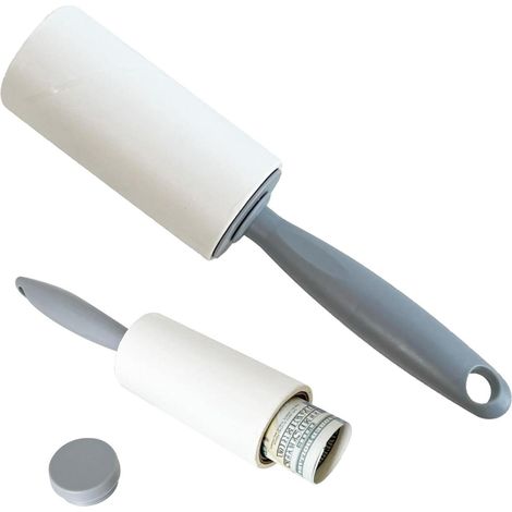 Rouleau anti-peluches - Cachette secrète - Coffre-fort discret - Objets valeur (1/5)