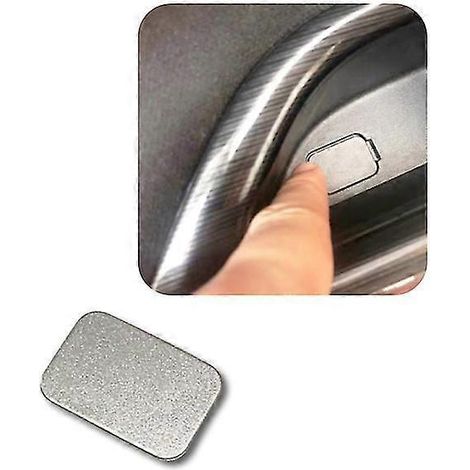Cache-vis de poignée de porte intérieure d'origine avec boîte de rangement pour Mitsubishi Outlander EX 2006-2015 ASX  Poignées de porte intérieures  1 pièce argentée (1/5)