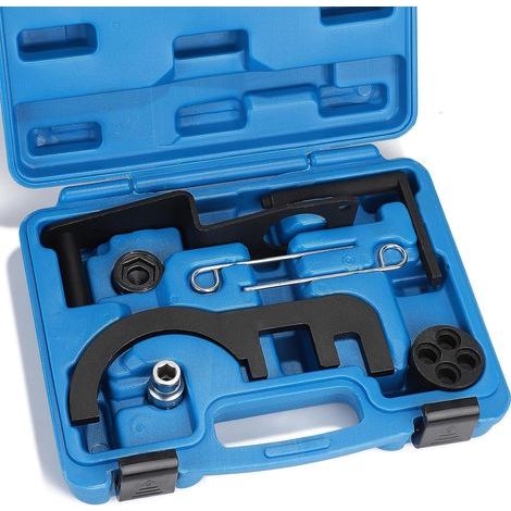 Kit d'Outils de Calage pour BMW N47/N47S/N57/N57S, Moteurs Diesel 4 et 6 Cylindres, Blocage Arbre à Cames & Chaîne de Distribution Compatible 1/3/5/X Series (1/5)