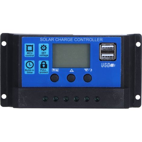 Kit Panneau Solaire 10W 18V Module Photovoltaque Polysilicium avec Contrleur de Charge Solaire pour RV (1/5)