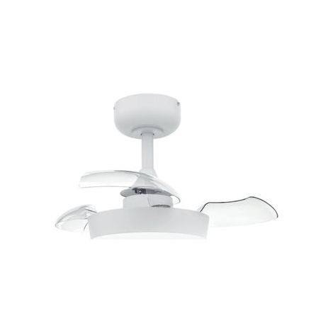Ventilador techo DC Nacala con luz CCT regulable y mando Ø55 Blanco (1/6)