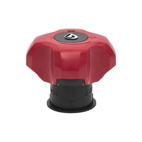 Fig. 350L-1-rot M-Clip Rotes Handrad für BWT Fig. 3518 M-Clip