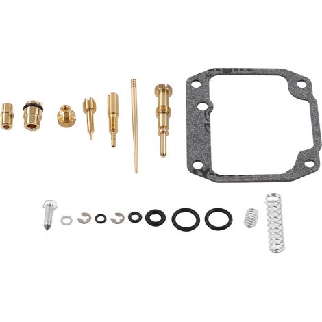 Kit de réparation/reconstruction de carburateur en métal 19 pièces pour Suzuki LT160 LT160E 1989‑1992