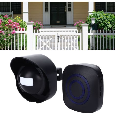 Timbre inteligente con sensor – Modelo de 433 MHz – Timbre inalámbrico con alarma de seguridad – Material ABS, 170 g (1/5)