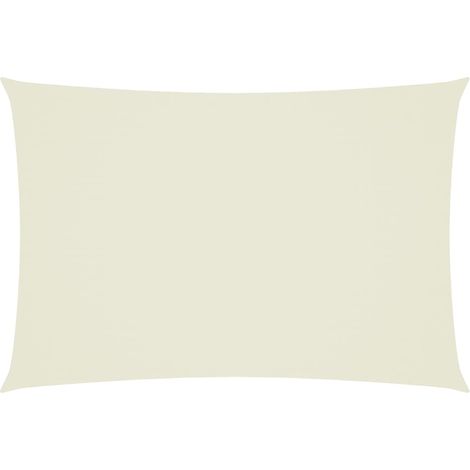 Maison Exclusive - Sonnensegel Oxford-Gewebe Rechteckig 3x5 m Cre