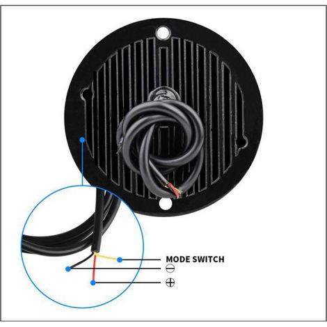 Panneau Led - 3 15 Pouces - 12 V 24 V - Multifonction - 14 Led - Pour Remorque Suv - 4 Unites (1/4)