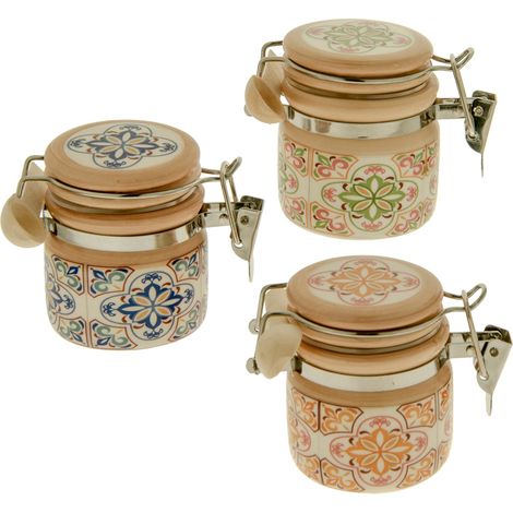 ETM Bomboniera Trani Box H 6 Cm con Cucchiaino 1 Pz