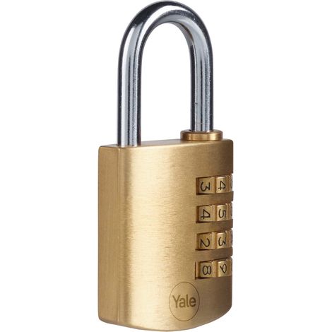 Lucchetto a combinazione in ottone 40mm y150/40/130/1 yale (1/4)
