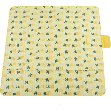 Verlängerte rechteckige Picknickdecke aus Oxford-Gewebe, wasserdicht und faltbar, ideal zum Campen und für Obst. (1/5)