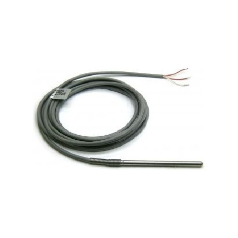 Sonda Pt100 -80+600°C 6×100 mm con 3m di cavi modello Vetrotex TECPT100V3P