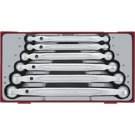 Jeu de clés à genou TT1 tray 8-19mm 6 pièces Teng Tools TT6506 (1/2)