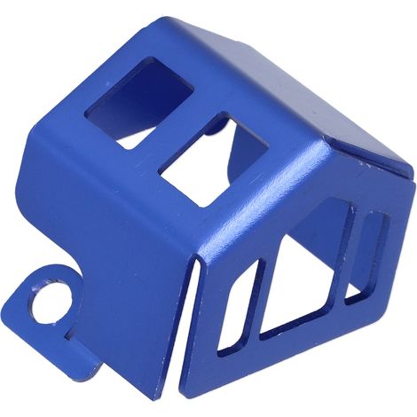 Tapa del depósito de freno trasero de aluminio CNC para BMW G310R 2017-2019, azul, protección del depósito, reduce el impacto de la arena y la corrosión, fácil de instalar. (1/5)