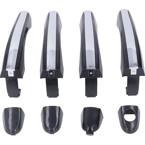 Exterior Door Handle, Replacement Exterior Door Handle, for Azera 2006-2011 82651-3L000 82661-3L000 83651-3L000, Chrome (1/5)