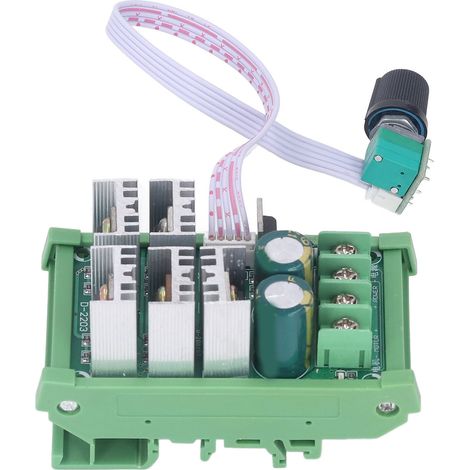 Drehzahlregler-Modul mit PWM-Steuerung, Schalter, Regler und Treiber, 40 A, DC 12 V, 24 V, 36 V, 55 V (1/5)
